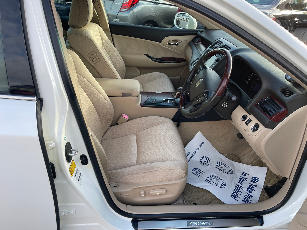 2008 Toyota Crown V6 3.0L Royal Saloon Luxury Sedan, VIN 6ZZ8GRS2020013313 (#3313)