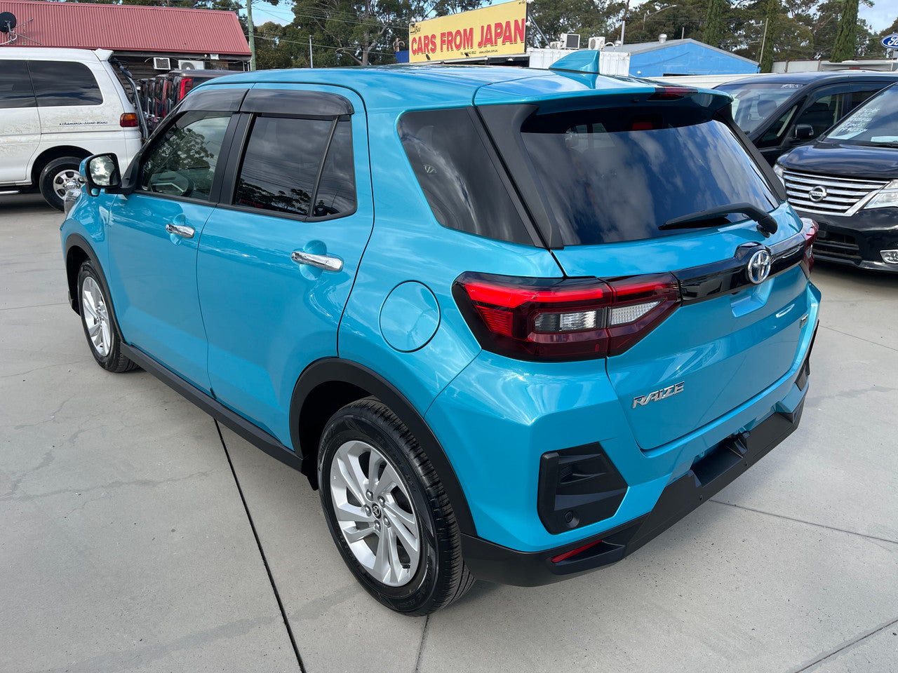 2022 Toyota Raize 1.2L e-Smart Hybrid G, VIN 6ZZN0A202A0011734 (#1734)