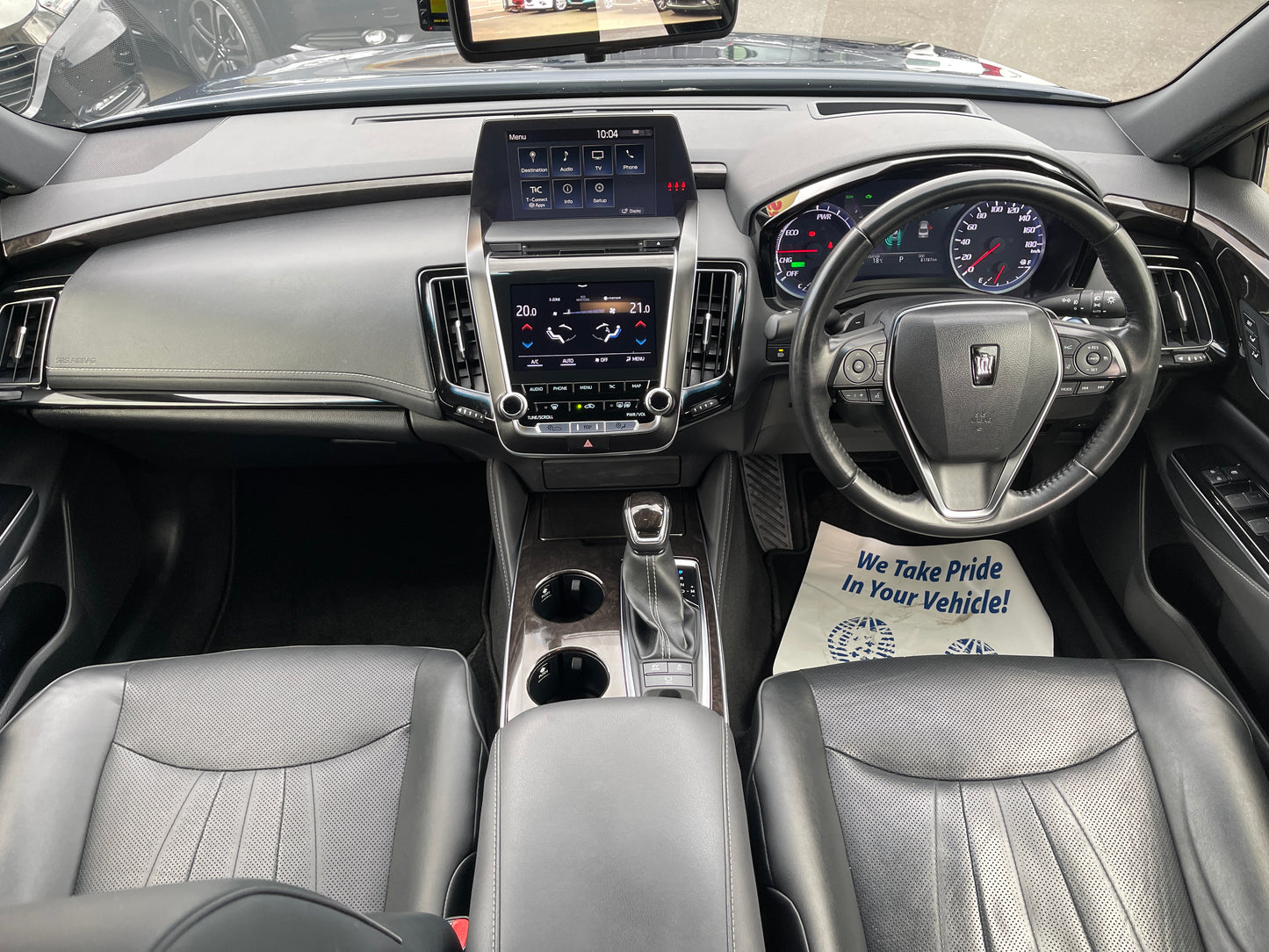 2021 Toyota Crown V6 3.5L Hybrid G-Executive Edition Luxury Sedan, VIN 6ZZLGWS2241009559 (#9559)