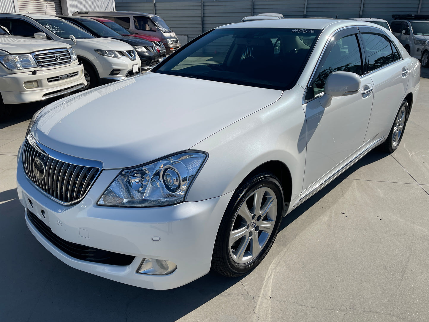 2009 Toyota Crown Majesta V8 4.6L C Type Luxury Sedan, VIN 6ZZ9URS2061000878 (#0878)