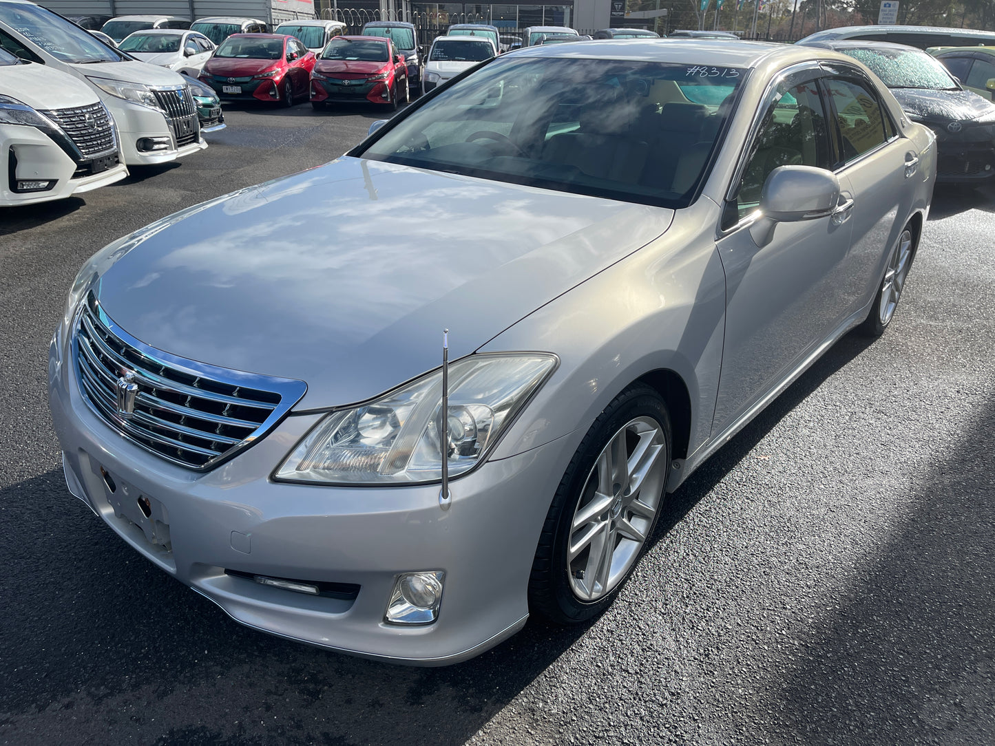 2008 Toyota Crown V6 3.0L Royal Saloon G-Edition Luxury Sedan, VIN 6ZZ8GRS2020008313 (#8313)