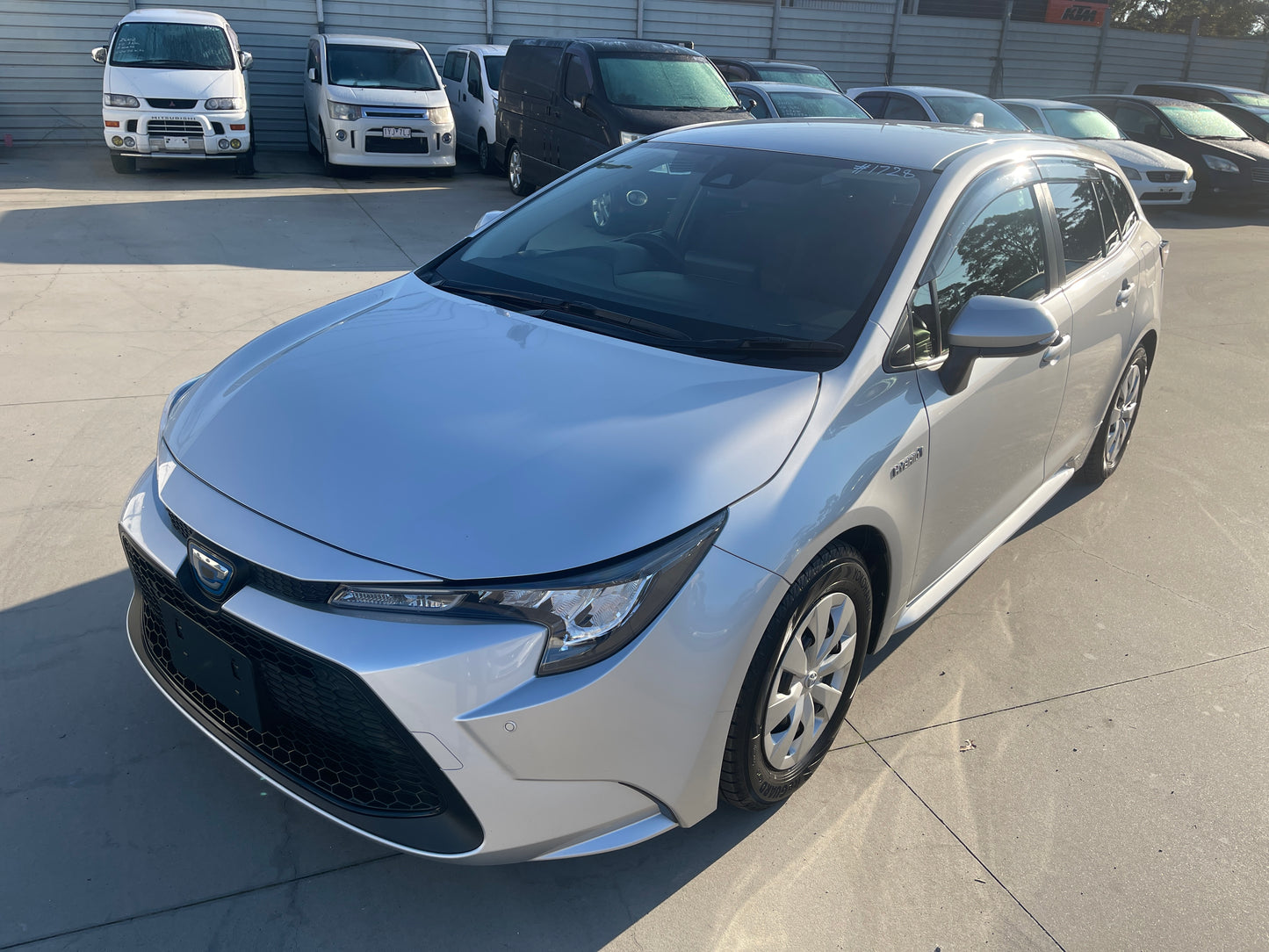 2019 Toyota Corolla Touring 1.8 4WD Hybrid G-X Station Wagon, VIN 6ZZKZWE2146001728 (#1728)