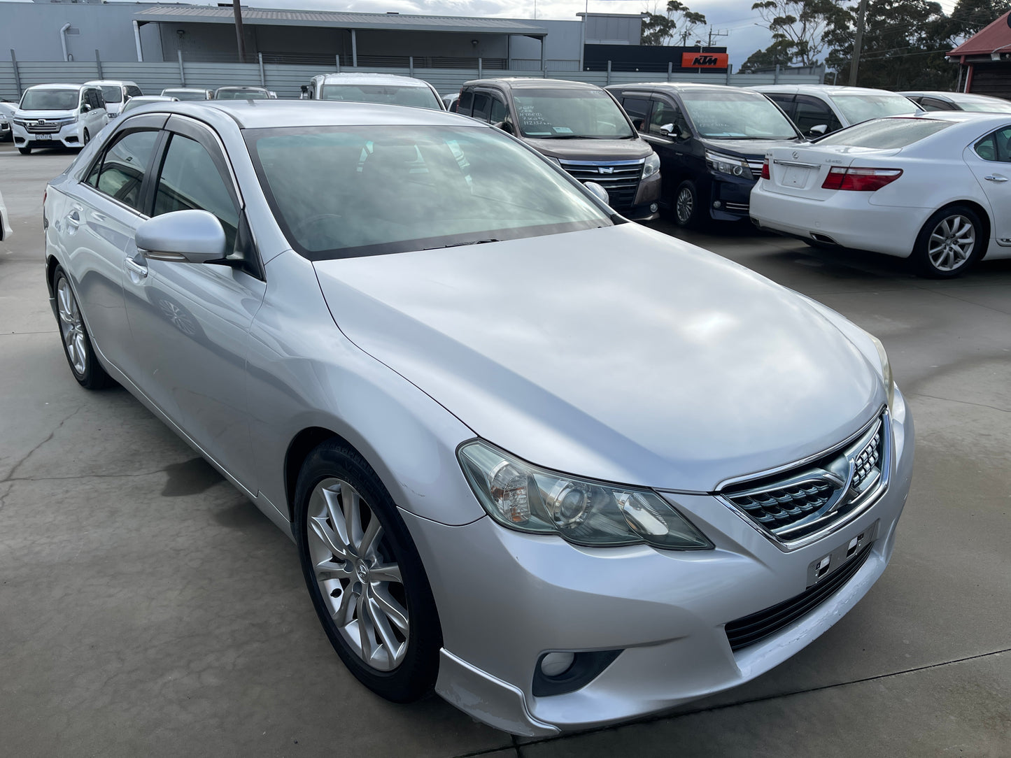 2010 Toyota Mark X V6 3.5L 350S Sport Sedan, VIN 6ZZAGRX1336001093 (#1093)