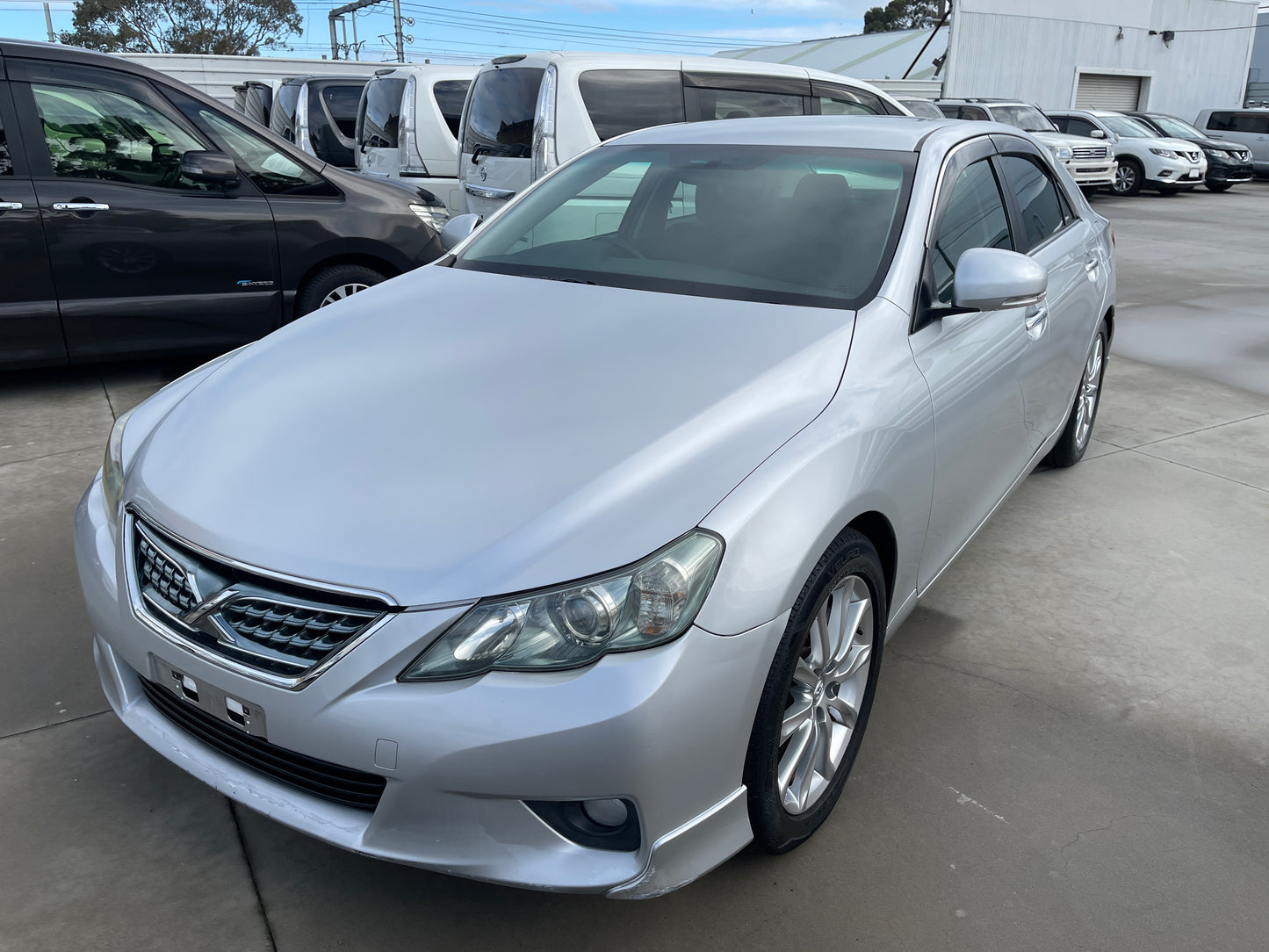 2010 Toyota Mark X V6 3.5L 350S Sport Sedan, VIN 6ZZAGRX1336001093 (#1093)