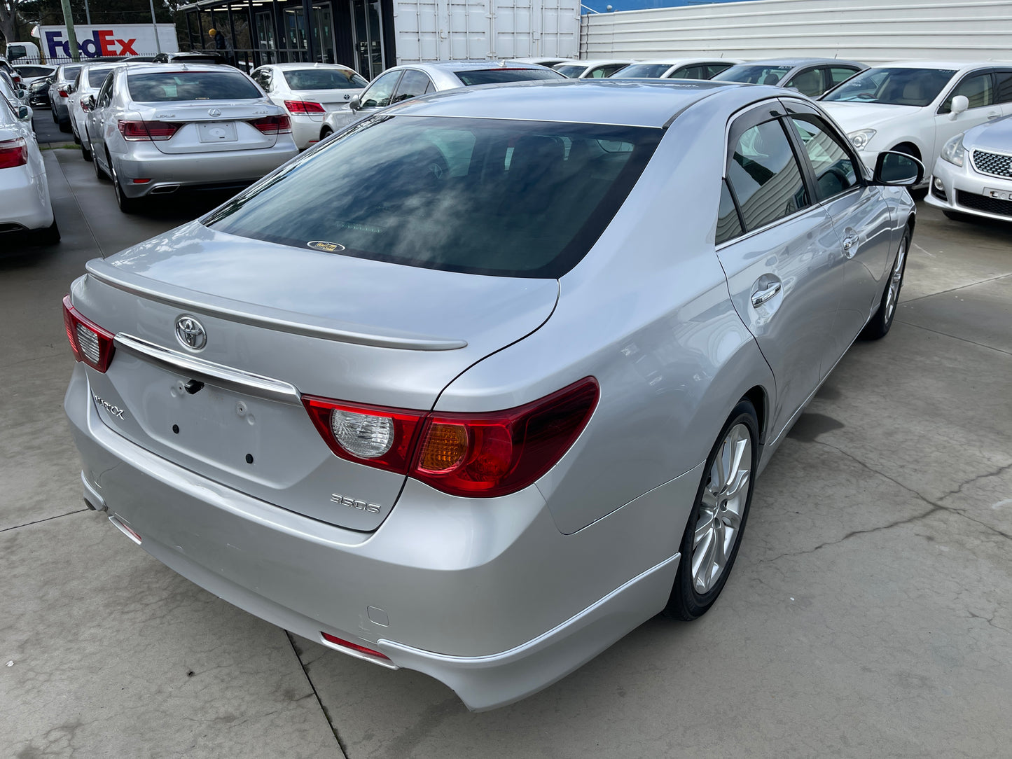 2010 Toyota Mark X V6 3.5L 350S Sport Sedan, VIN 6ZZAGRX1336001093 (#1093)