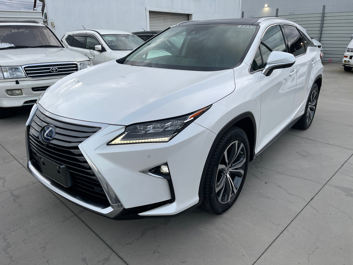 2017 Lexus RX450H V6 3.5L Hybrid L Version Luxury SUV, VIN 6ZZH0GYL200005570 (#5570)