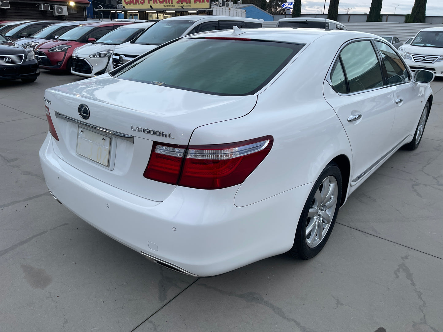 2007 Lexus LS600hL AWD V8 5.0L Sun Roof Luxury Sedan, VIN 6ZZ70UVF465000543 (#0543)