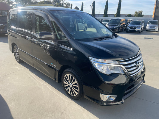 2014 Nissan Serena 2.0L S-Hybrid Highway Star, VIN 6ZZE00HFC26209182 (#9182)