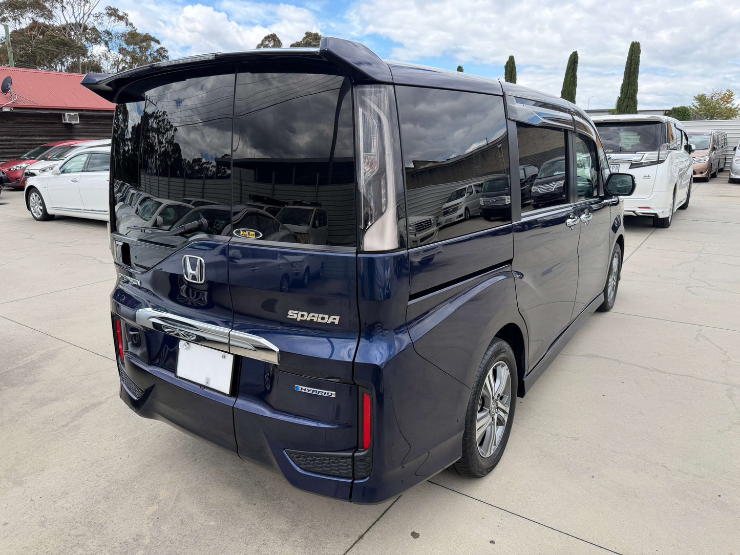 2018 Honda Honda Stepwgn 2.0 Spada Hybrid G EX Honda Sensing rear view showcasing spacious design and family-friendly features.