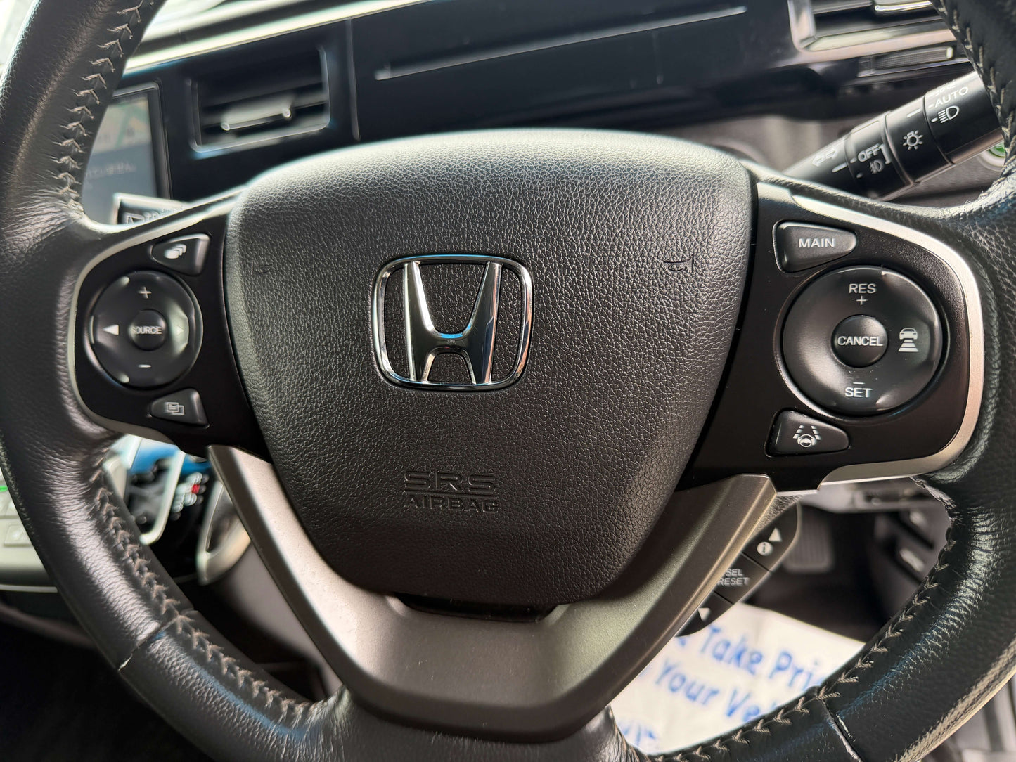 2018 Honda Honda Stepwgn 2.0 Spada Hybrid G EX Honda Sensing steering wheel with controls