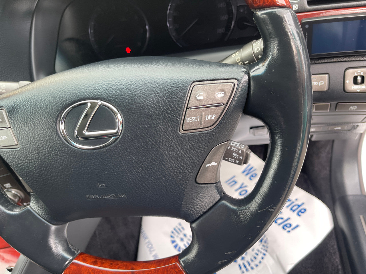 2007 Lexus LS460 V8 4.6L Version U I Package Premium Luxury Sedan, VIN 6ZZ60USF405019700 (#9700)