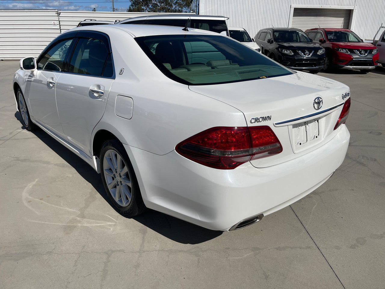 2008 Toyota Crown V6 3.0L Royal Saloon Luxury Sedan, VIN 6ZZ8GRS2020002221 (#2221)