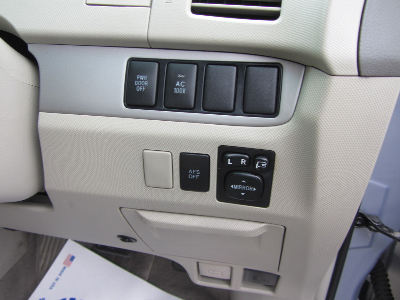 2009 Toyota Estima Hybrid 2.4L E-Four G-Package 7 seater, VIN 6ZZ90AHR207035416 (#5416)