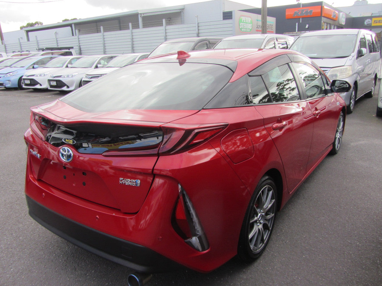 2019 Toyota Prius Prime Plug-In Hybrid 1.8L G-Edition 5 seater, VIN 6ZZK0ZVW523142922 (#2922)