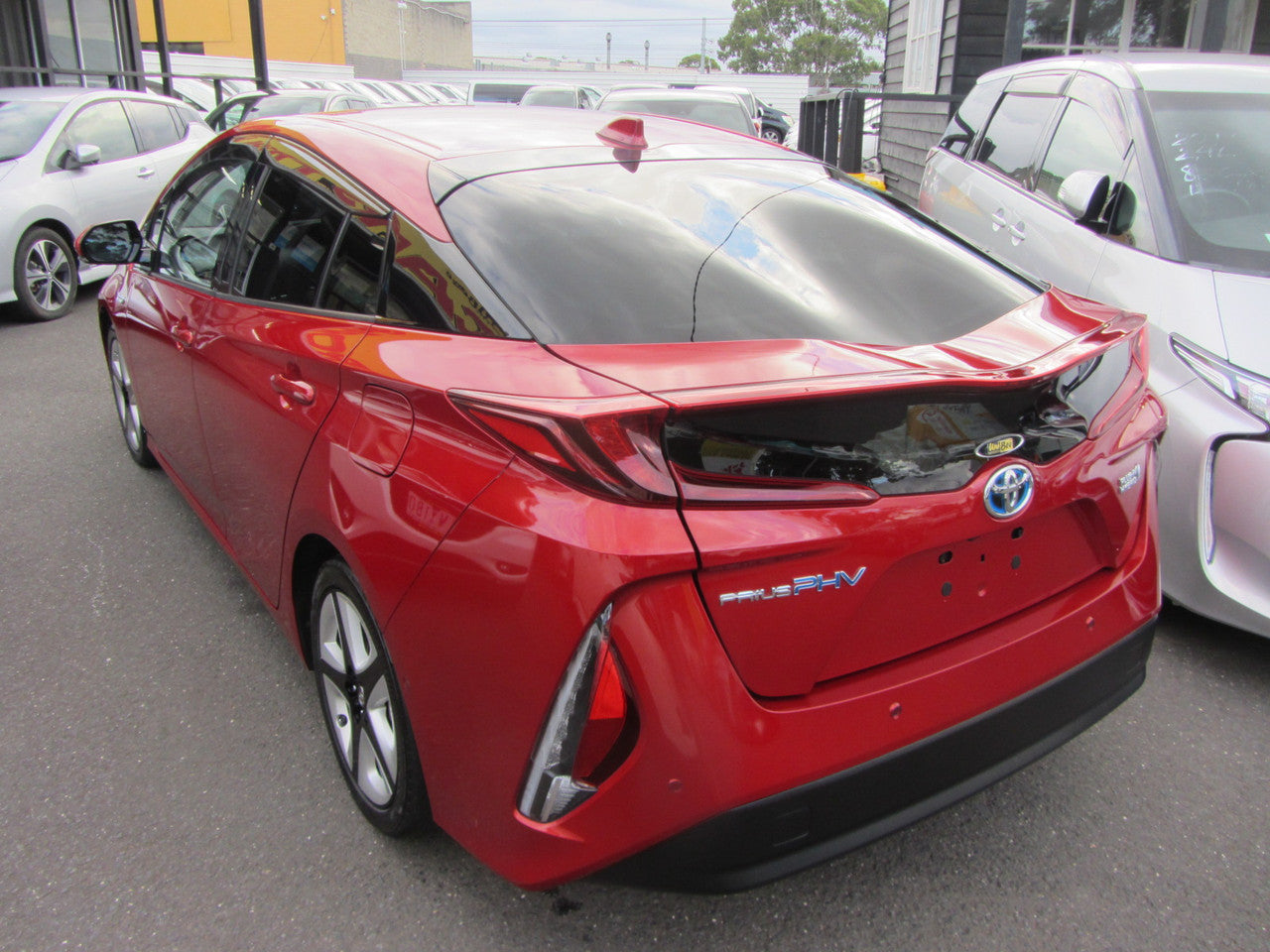 2019 Toyota Prius Prime Plug-In Hybrid 1.8L G-Edition 4 seater, VIN 6ZZK0ZVW523108638 (#8638)