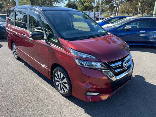 2016 Nissan Serena 2.0L S-Hybrid Highway Star G Edition 8 seats, VIN 6ZZG00GFC27011029 (#1029)
