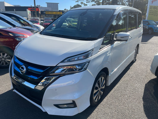 2016 Nissan Serena 2.0L S-Hybrid Highway Star G Edition 8 seats, VIN 6ZZG00GFC27010919 (#0919)