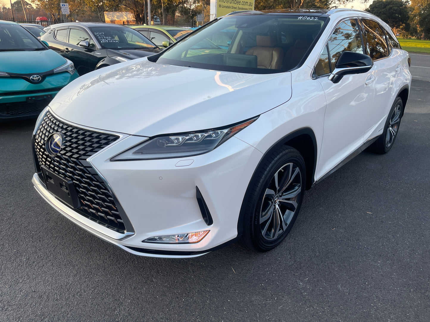 2020 Lexus RX450H V6 3.5L Hybrid L Version Luxury SUV, VIN 6ZZK0GYL200010622 (#0622)