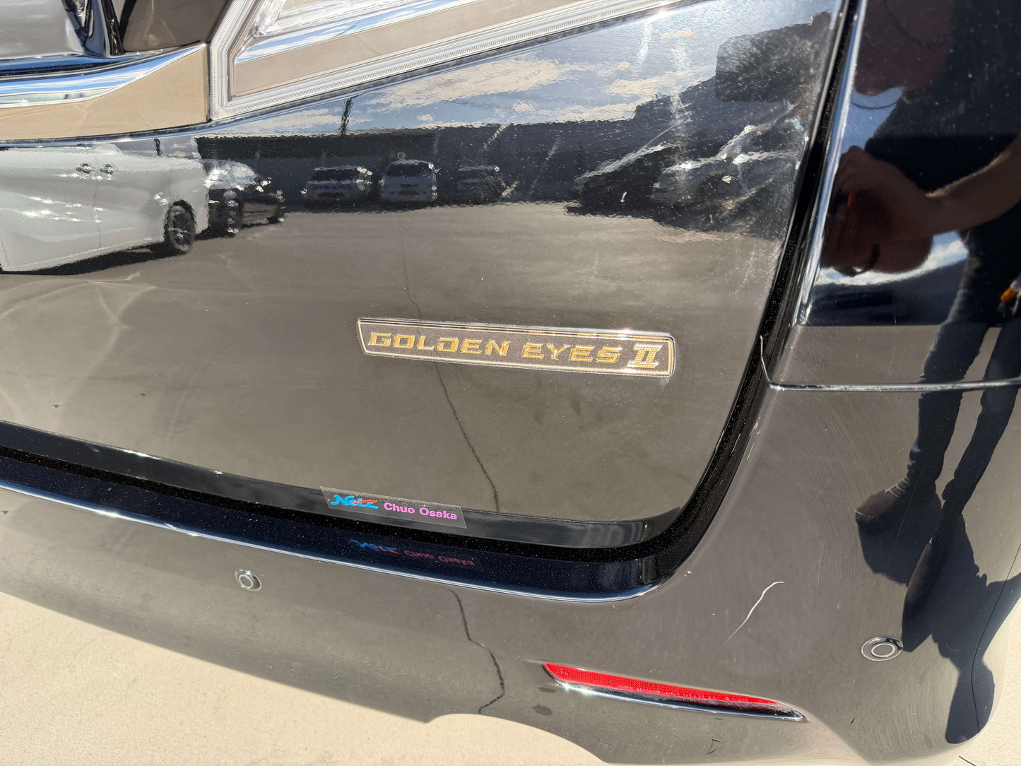 2014 Toyota Vellfire 2.4L Z Golden Eyes II Edition badge on vehicle exterior