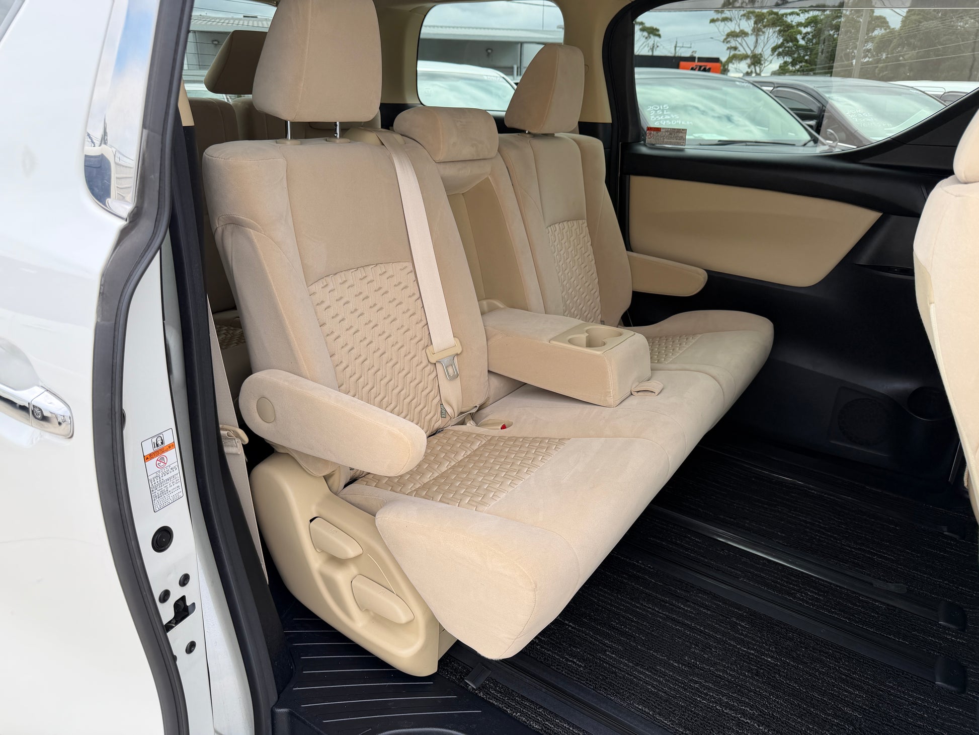 2016 Toyota Vellfire 2.5L side sliding door