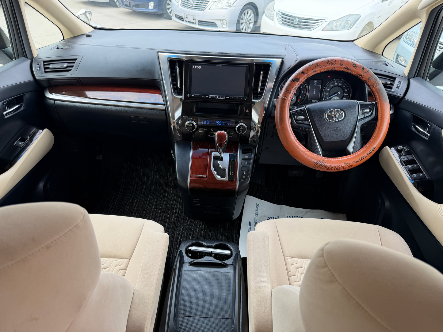 2016 Toyota Vellfire 2.5L interior rear seats