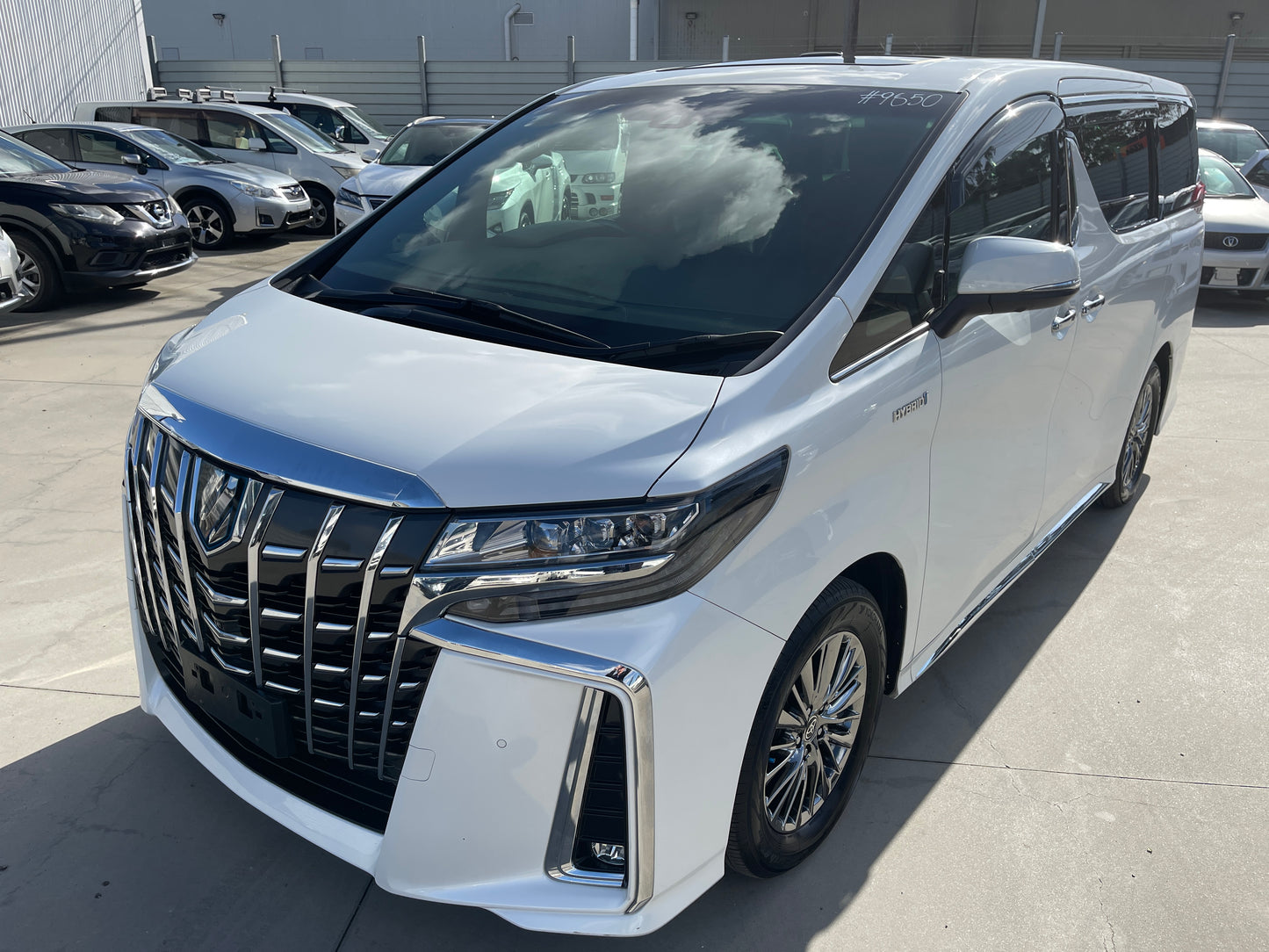 2019 Toyota Alphard 2.5L e-Four Hybrid Executive Lounge S Edition 7 seats, VIN 6ZZK0AYH300099850 (#9850)