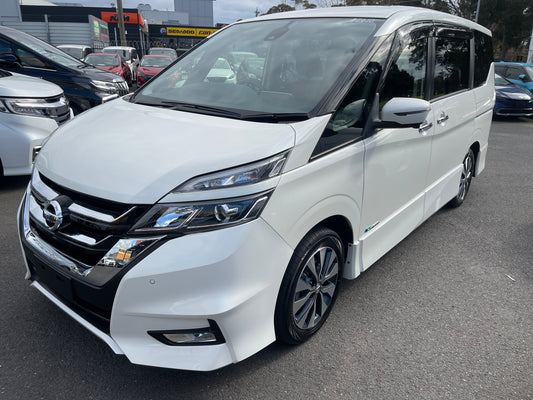 2016 Nissan Serena 2.0L S-Hybrid Highway Star G Edition 8 seats, VIN 6ZZG00GFC27010610 (#0610)